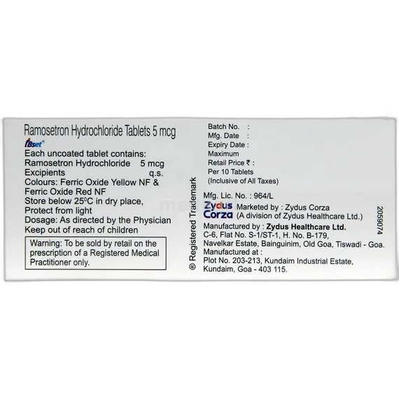 ibset 5mcg tablet 10's